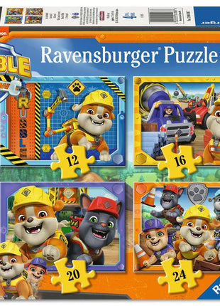 Ravensburger puzzel "Ravensburger: Paw Patrol (12+16+20+24)" - 100 XXL stukjes