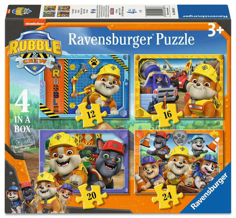 Ravensburger puzzel "Ravensburger: Paw Patrol (12+16+20+24)" - 100 XXL stukjes
