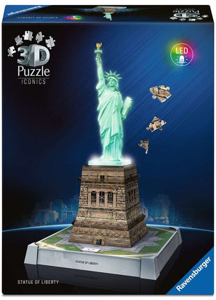 Iconics: Statue of Liberty - with light