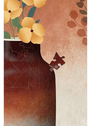 Vase Gradient Brick-Red