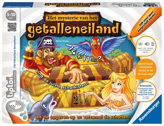 Tiptoi Het Mysterie Van Het Getalleneiland, 5451 van Ravensburger te koop bij Speldorado !