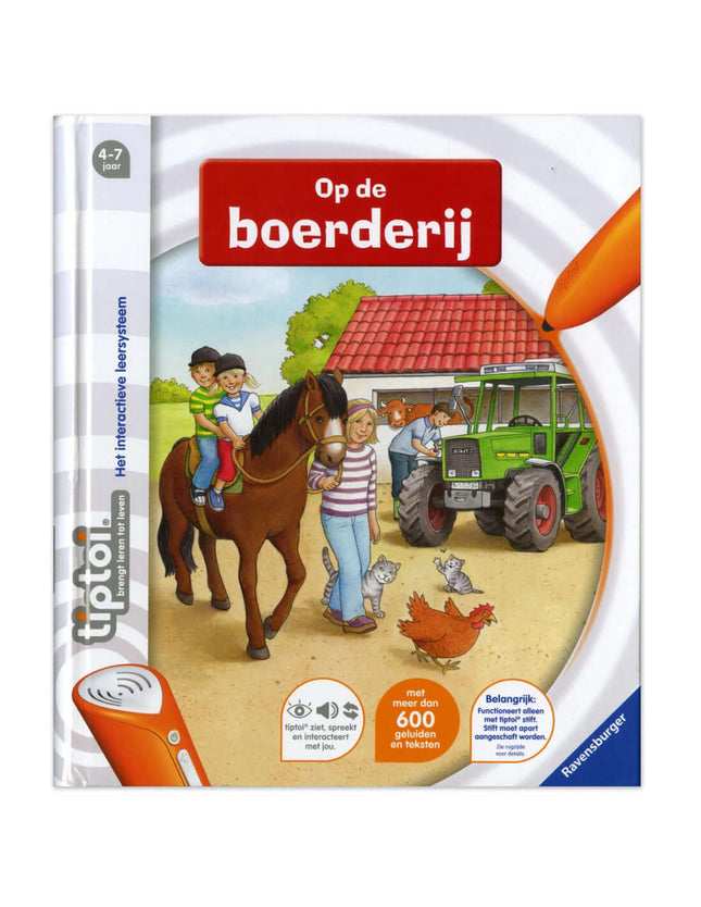 Tiptoi Op De Boerderij, 6120 van Ravensburger te koop bij Speldorado !