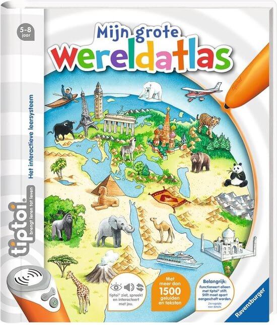 Tiptoi Mijn Grote Wereldatlas, 6328 van Ravensburger te koop bij Speldorado !