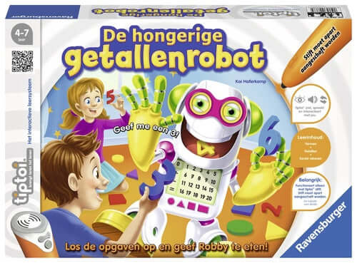 Tiptoi De Hongerige Getallenrobot, 7684 van Ravensburger te koop bij Speldorado !