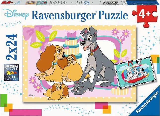 De Schattigste Disney Puppies 2X24 Stukjes 50871, 50871 van Ravensburger te koop bij Speldorado !