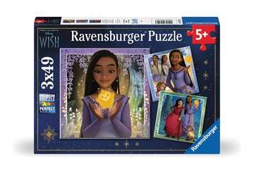 Dit is een foto van het spel Disney Wish - 3x49 stukjes te koop bij Speldorado Spellenwinkel Delft