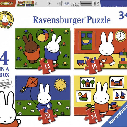 Nijntje 12+16+20+24 Stukjes 4 Puzzels 12+16+20+24 Stukjes 69651, 69651 van Ravensburger te koop bij Speldorado !