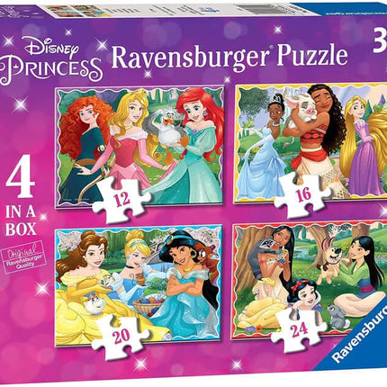 Disney Princess 4 Puzzels 12+16+20+24 Stukjes 73979, 73979 van Ravensburger te koop bij Speldorado !