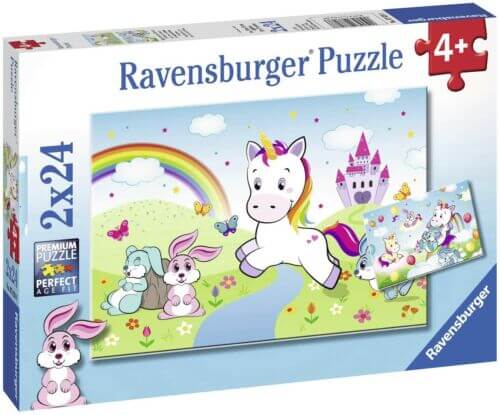 Sprookjesachtige Eenhoorn 2X24 Stukjes 78288, 78288 van Ravensburger te koop bij Speldorado !