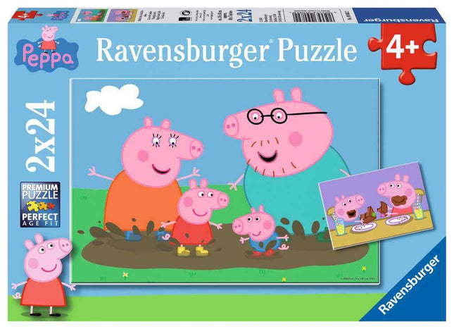 Peppa Pig 2X24 Stukjes 90822, 90822 van Ravensburger te koop bij Speldorado !