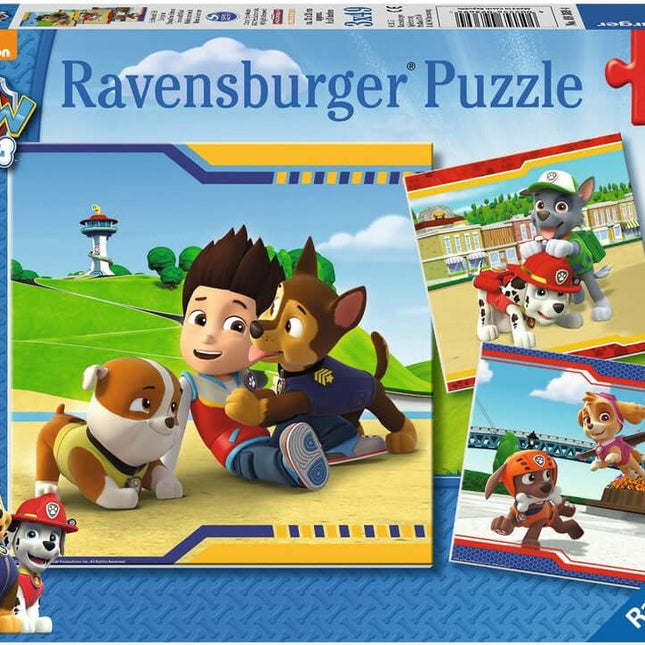 Dit is een foto van het spel Helden met vacht - 3x49 stukjes te koop bij Speldorado Spellenwinkel Delft