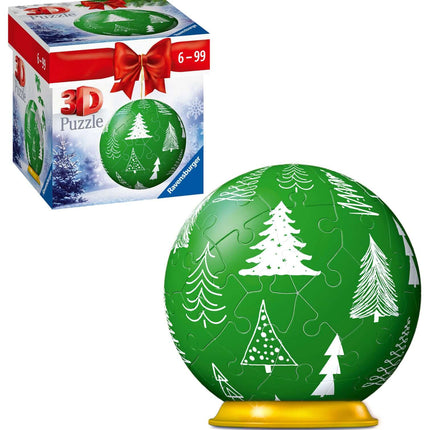 Kerst Kerstboom Puzzleball® 3D 54 Stukjes, 112708 van Ravensburger te koop bij Speldorado !