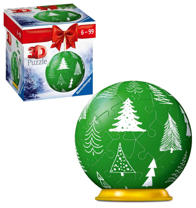 Kerst Kerstboom Puzzleball® 3D 54 Stukjes, 112708 van Ravensburger te koop bij Speldorado !