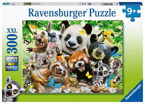 Dit is een foto van het spel Wildlife selfie - 300 stukjes te koop bij Speldorado Spellenwinkel Delft