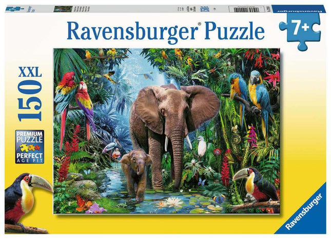 Olifanten In De Jungle 150 Xxl 129010, 129010 van Ravensburger te koop bij Speldorado !