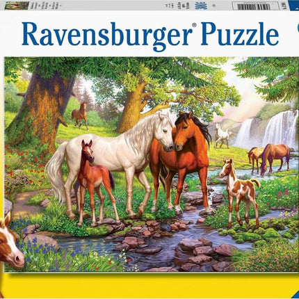 Wilde Paarden Bij De Rivier 300 Stukjes 129041, 129041 van Ravensburger te koop bij Speldorado !