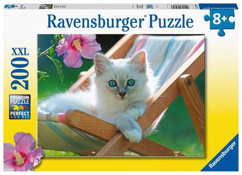 Wit Katje 200 Xxl 132898, 132898 van Ravensburger te koop bij Speldorado !