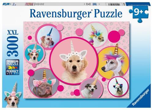 Schattige EenhoornHonden 300 Stukjes 132973, 132973 van Ravensburger te koop bij Speldorado !