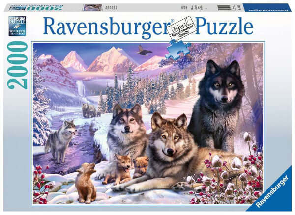 Wolven In De Sneeuw 2.000 Stukjes 160129, 160129 van Ravensburger te koop bij Speldorado !