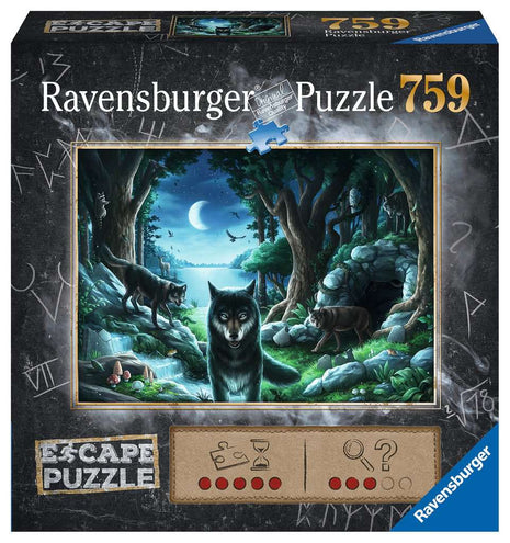 Escaperoom - ESCAPE Curse of the Wolves 759 pcs. - Escape the room puzzels 759 stukjesEscape