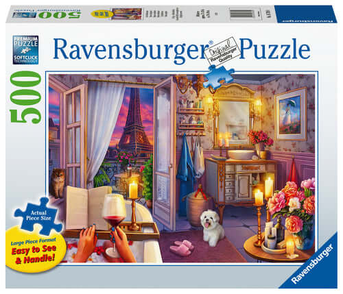 Knusse Badkamer 500 Stukjes (Extra Groot) 167890, 167890 van Ravensburger te koop bij Speldorado !