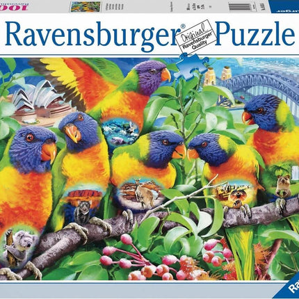 Land Van De Lorikeets 1000 Stukjes 168156, 168156 van Ravensburger te koop bij Speldorado !