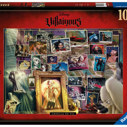 Villainous: Cruella De Vil 1000 Stukjes 168866, 168866 van Ravensburger te koop bij Speldorado !