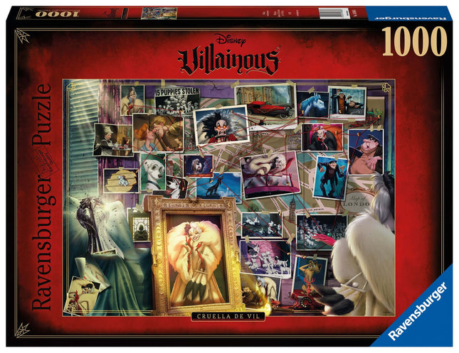 Villainous: Cruella De Vil 1000 Stukjes 168866, 168866 van Ravensburger te koop bij Speldorado !