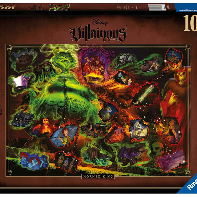 Dit is een foto van het spel Villainous Horned King te koop bij Speldorado Spellenwinkel Delft