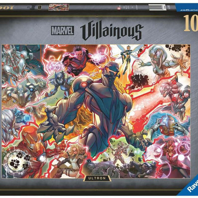 Dit is een foto van het spel Marvel Villainous Ultron te koop bij Speldorado Spellenwinkel Delft