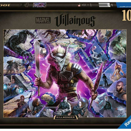 Marvel Villainous: Killmonger 1000 Stukjes 169061, 169061 van Ravensburger te koop bij Speldorado !