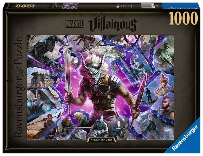 Marvel Villainous: Killmonger 1000 Stukjes 169061, 169061 van Ravensburger te koop bij Speldorado !