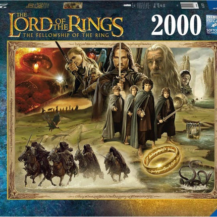 Lotr Fellowship Of The Ring 2.000 Stukjes 169276, 169276 van Ravensburger te koop bij Speldorado !