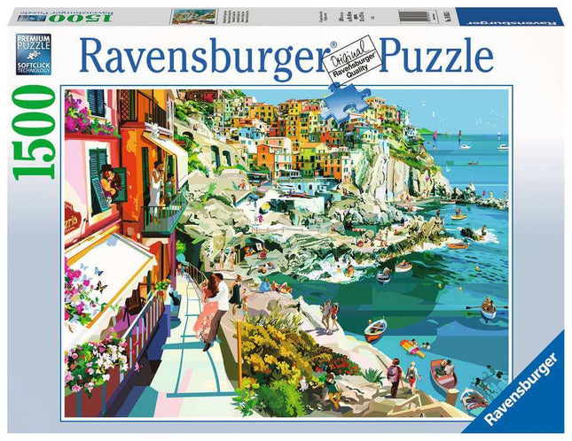 Romantiek In Cinque Terre 1500 Stukjes 169535, 169535 van Ravensburger te koop bij Speldorado !