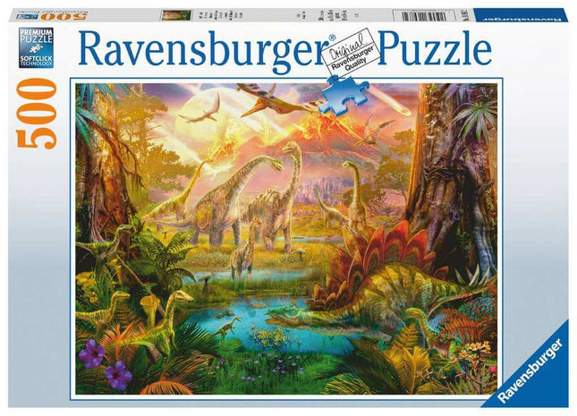 Land Van De Dinosauriërs 500 Stukjes 169832, 169832 van Ravensburger te koop bij Speldorado !