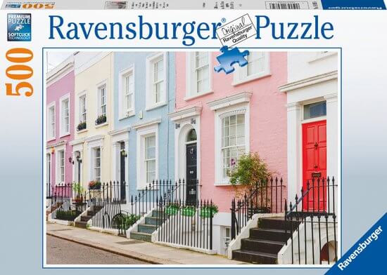 Kleurrijke Huizen In Londen 500 Stukjes 169856, 169856 van Ravensburger te koop bij Speldorado !