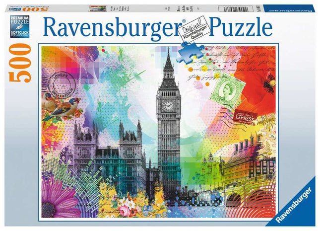 Kaartje Uit Londen 500 Stukjes 169863, 169863 van Ravensburger te koop bij Speldorado !