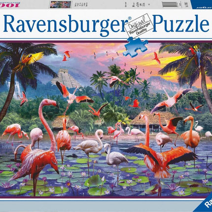 Roze Flamingo'S 1000 Stukjes 170821, 170821 van Ravensburger te koop bij Speldorado !