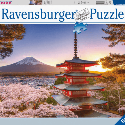 Kersenbloesem Bij De Fuji Berg 1000 Stukjes 170906, 170906 van Ravensburger te koop bij Speldorado !