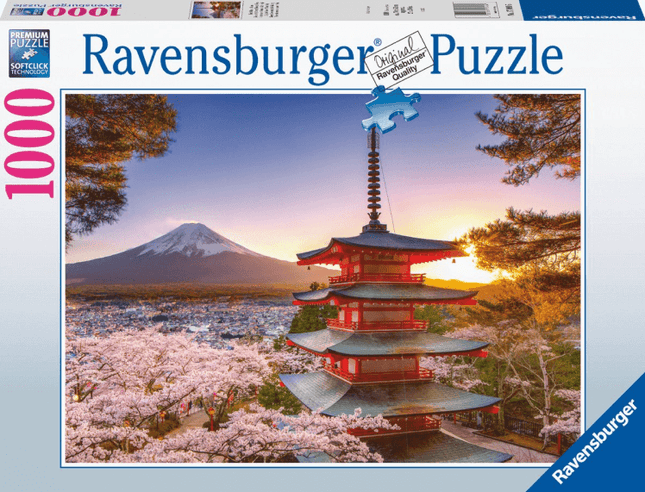 Kersenbloesem Bij De Fuji Berg 1000 Stukjes 170906, 170906 van Ravensburger te koop bij Speldorado !