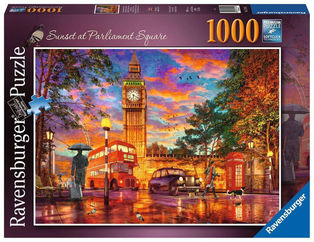 Zonsondergang Op Parliament Square, Londen 1000 Stukjes 171415, 171415 van Ravensburger te koop bij Speldorado !