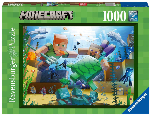 Minecraft Mosaic 1000 Stukjes 171873, 171873 van Ravensburger te koop bij Speldorado !