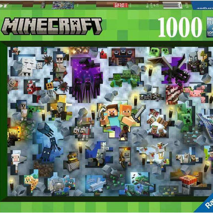 Minecraft Bendes 1000 Stukjes 171880, 171880 van Ravensburger te koop bij Speldorado !