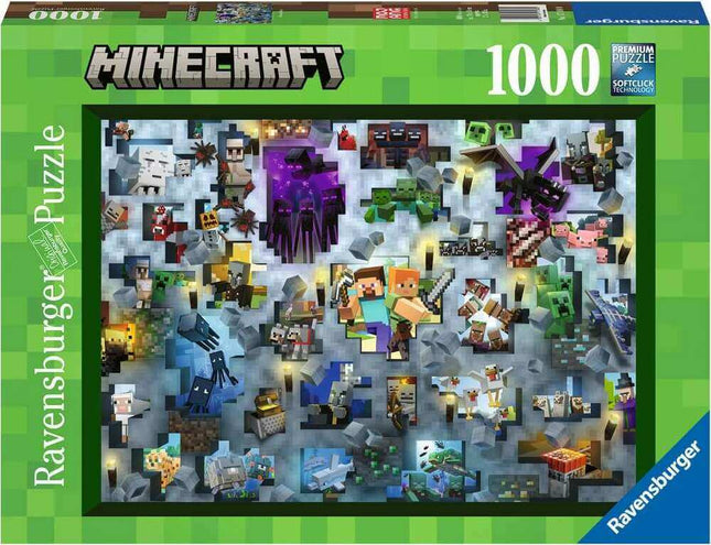 Minecraft Bendes 1000 Stukjes 171880, 171880 van Ravensburger te koop bij Speldorado !