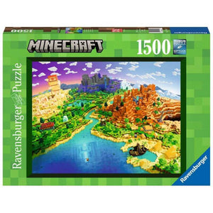 World Of Minecraft 1500 Stukjes 171897, 171897 van Ravensburger te koop bij Speldorado !