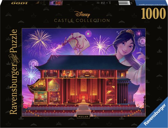 Dit is een foto van het spel Disney Castles Mulan te koop bij Speldorado Spellenwinkel Delft
