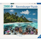 Een duik op de Malediven - 2.000 stukjes