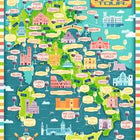 Dit is een foto van het spel Map of Italy - Wines te koop bij Speldorado Spellenwinkel Delft