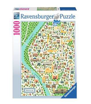Puzzelman puzzel "Gezicht op Delft - Johannes Vermeer" - 1000 stukjes