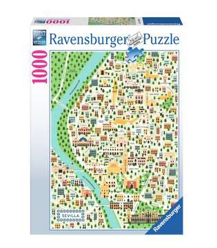 Puzzelman puzzel "Gezicht op Delft - Johannes Vermeer" - 1000 stukjes